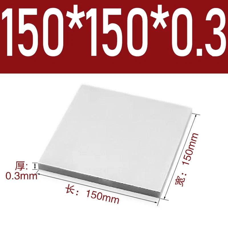 304 Stainless Steel Sheet Plate 0.3mm 0.5mm 0.8mm 1mm 2mm 3mm 4mm 5mm Thick