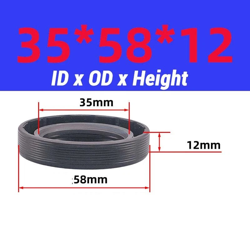 Oil Seal Metric Size Rotary Shaft Seal ID 8-38 mm TC FB Skeleton Oil Seal Rings