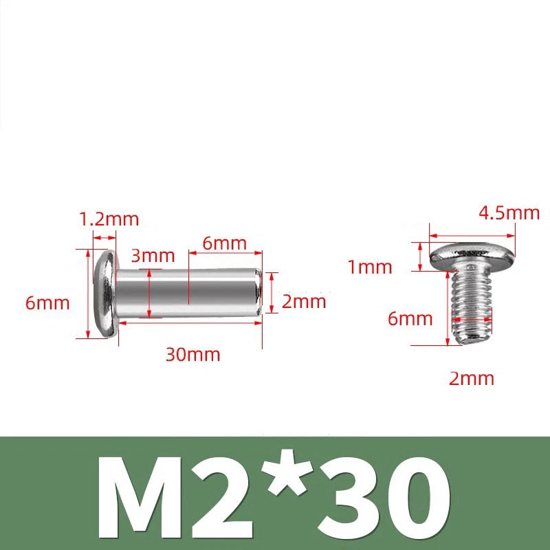 Socket Cap Head Screws 304 Stainless Steel — M2 M3 M4 M5 M6 M8 Hex Allen Bolt