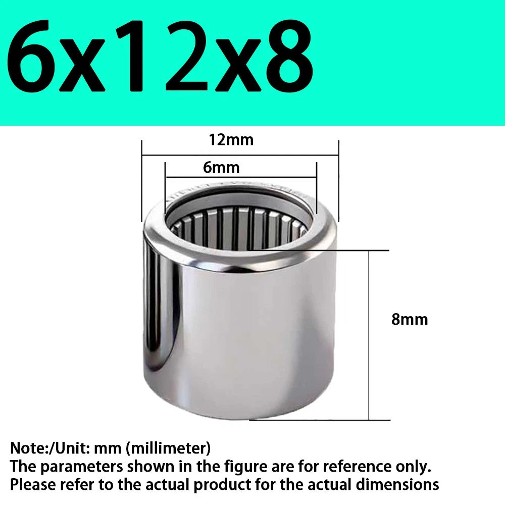 INA HK0306~HK1410 Needle Roller Bearings ID 3/4/5/6/7/8~40mm Bearing Steel