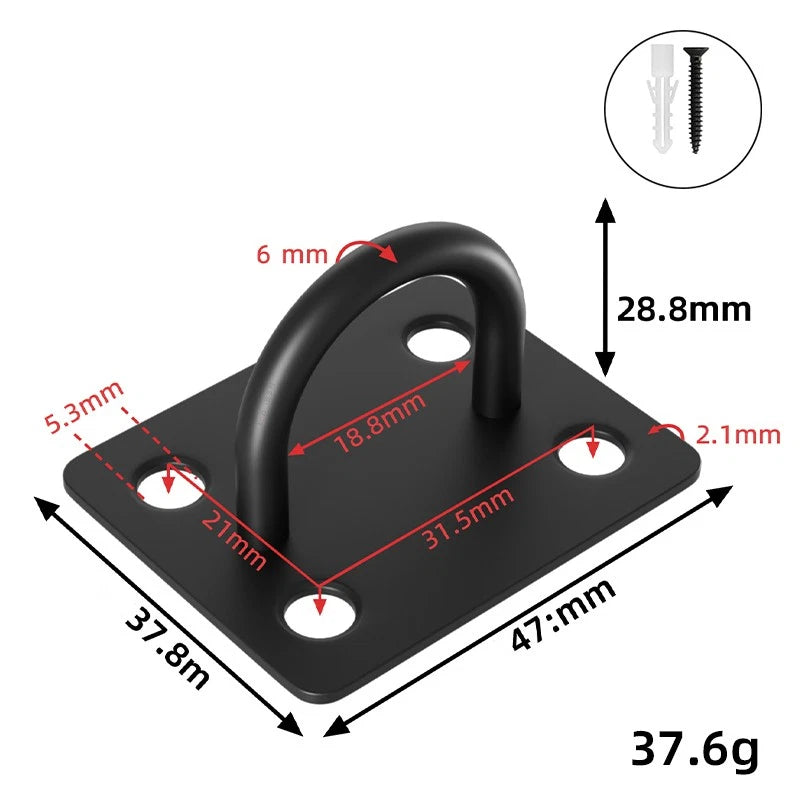Heavy Duty Ceiling Hooks Stainless Steel Wall Mount Top Hook Hanging Hardware