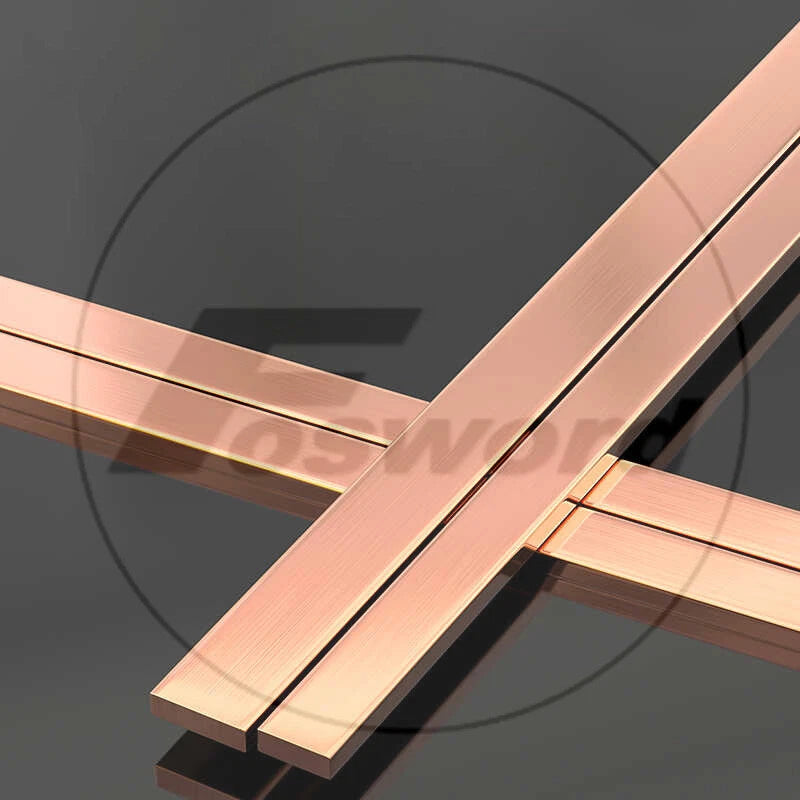 99.9% Pure Copper Cu Metal Flat Bar Copper Strip Copper Plate Thick 5mm- 100mm