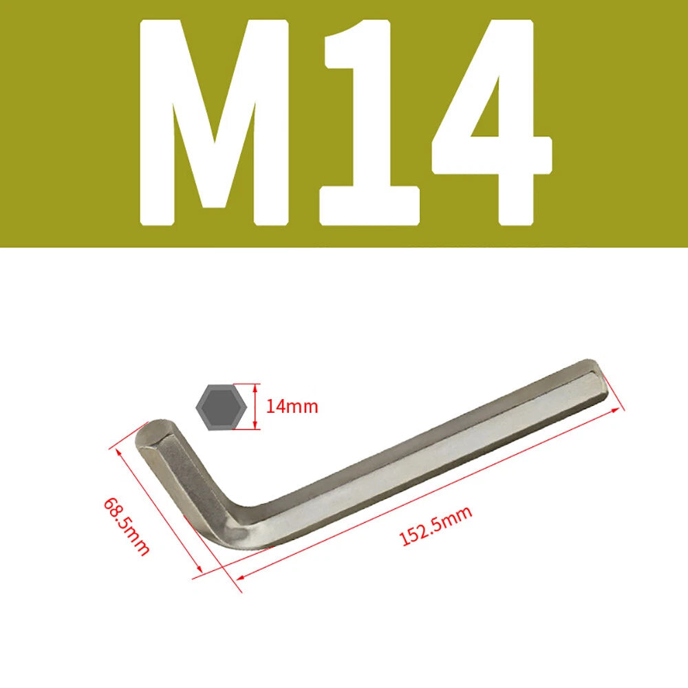 Allen Hex Key Long Arm Metric 0.7mm-17mm Hexagonal Wrench Keys Screwdriver 911-L