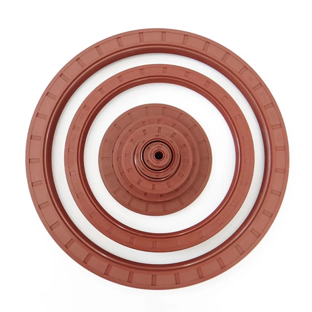 TC/TG Dual Lip FKM Oil Seal — Metric Rotary Shaft Sealing Ring, ID 25–50mm