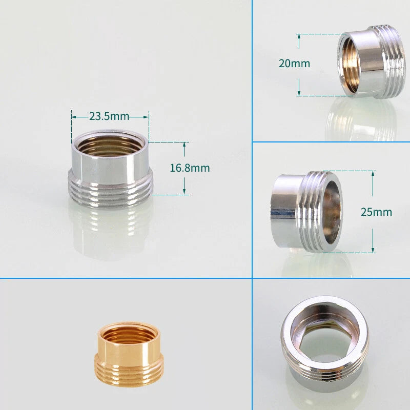 BSP Thread Male to Female Tap Connector Adapter — Kitchen & Garden Hose Fitting
