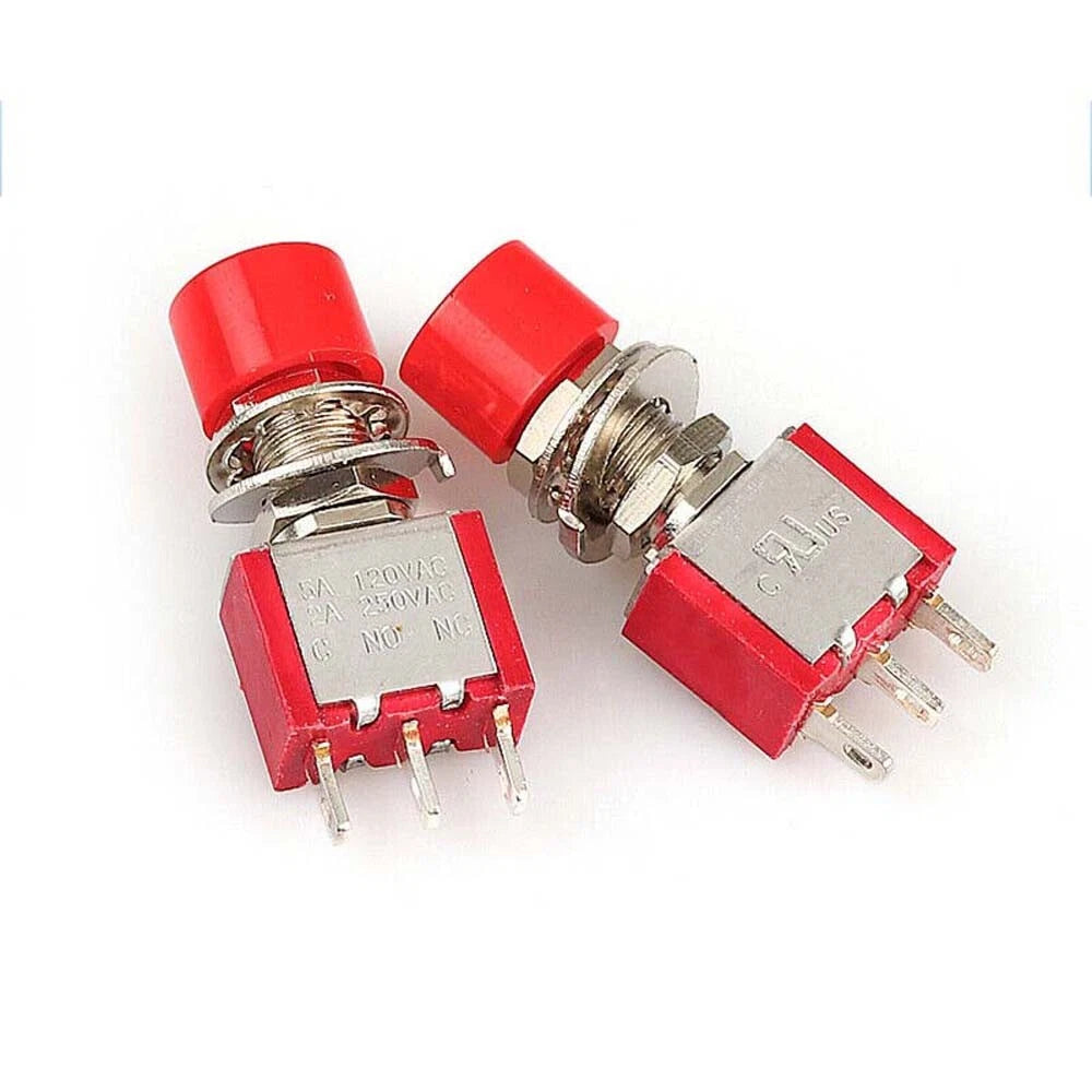 MTS PS Series Mini Toggle Switch — 3/6/9/12 Pin, 2-Way & 3-Way, Latching & Self-Resetting
