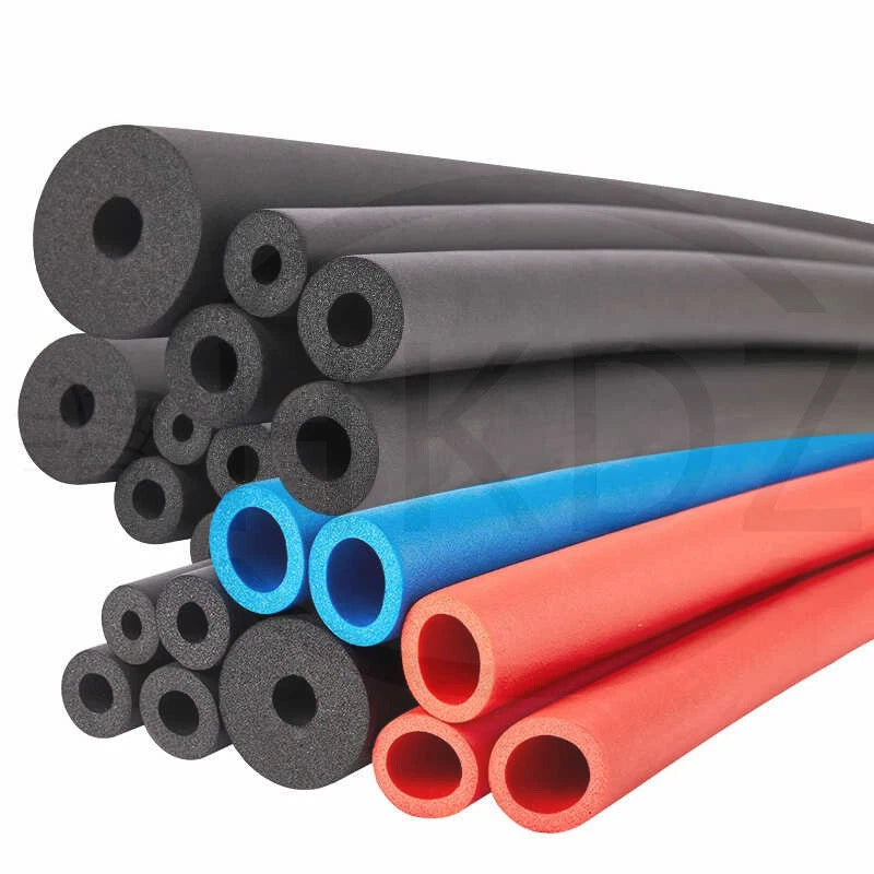 Fitness Equipment Handle Bar Thermal Insulation NBR Rubber Pipe Sponge Foam Tube