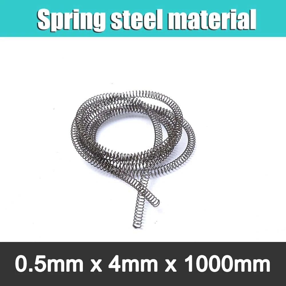 1000mm length Spring Stee Wire 0.3mm-6mm ,OD 6mm-60mm Compression Spring 1 Meter