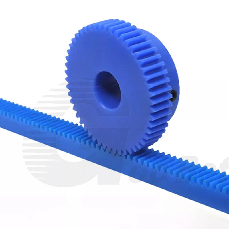 Mod 1/1.5/2 Precision Spur Gear Pinion 15-120 Tooth with Step Bore 4-16mm Nylon