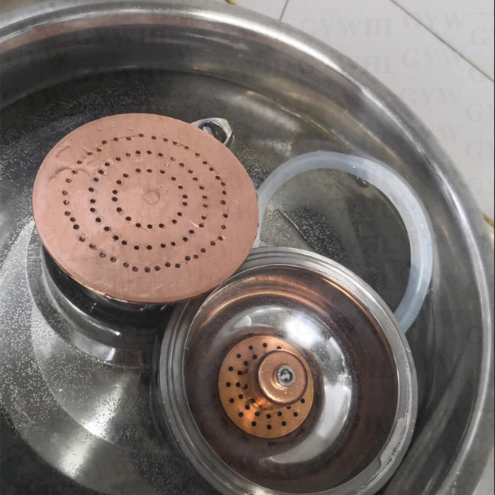 T2 Solid Pure Round Copper Sheet Flat Round Copper Disc Blank Round Metal Sheet