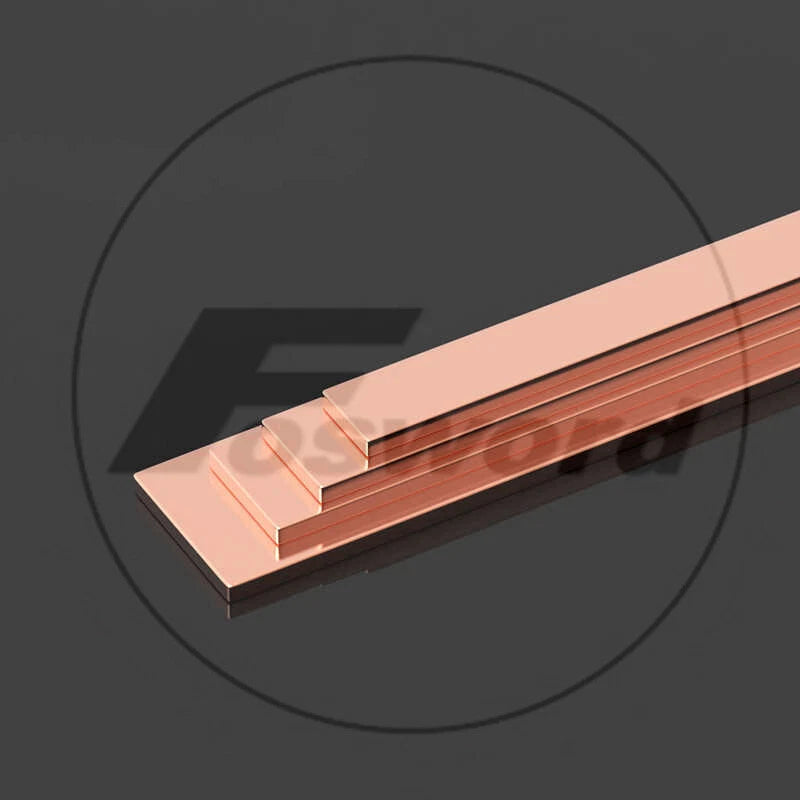 99.9% Pure Copper Cu Metal Flat Bar Copper Strip Copper Plate Thick 5mm- 100mm