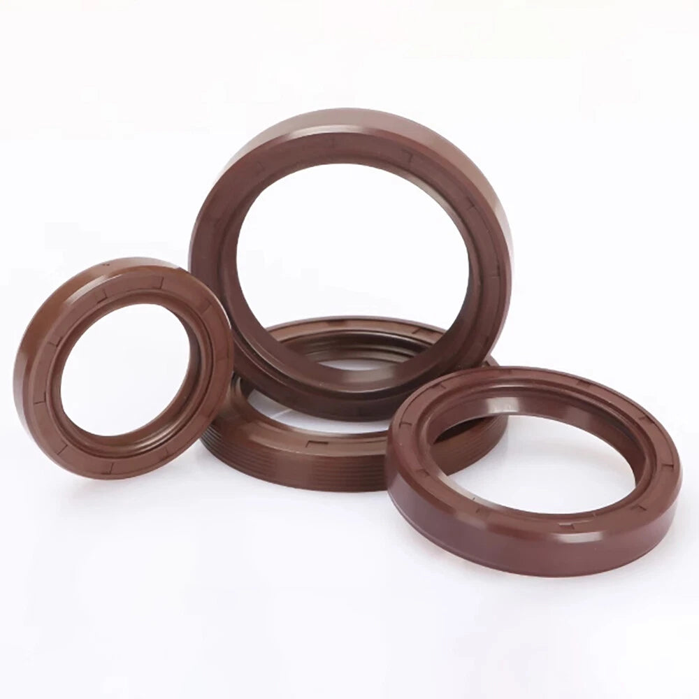 Metric TC Oil Seal FKM Dual Lip Rotary Shaft Seal 8mm–40mm Bore