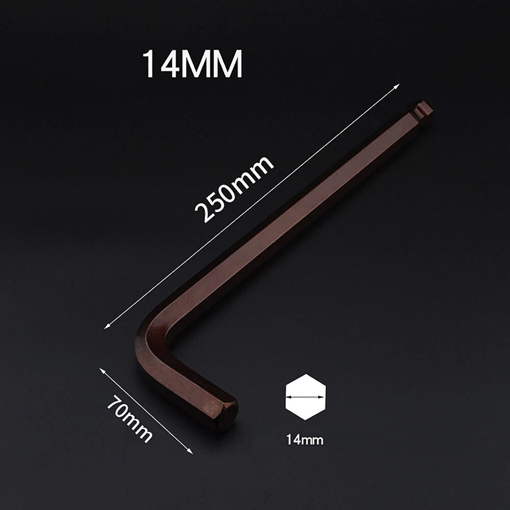Extra Long Metric Ball Point Hex Key Allen Wrench L-Keys Allan Alan 0.7mm-19mm