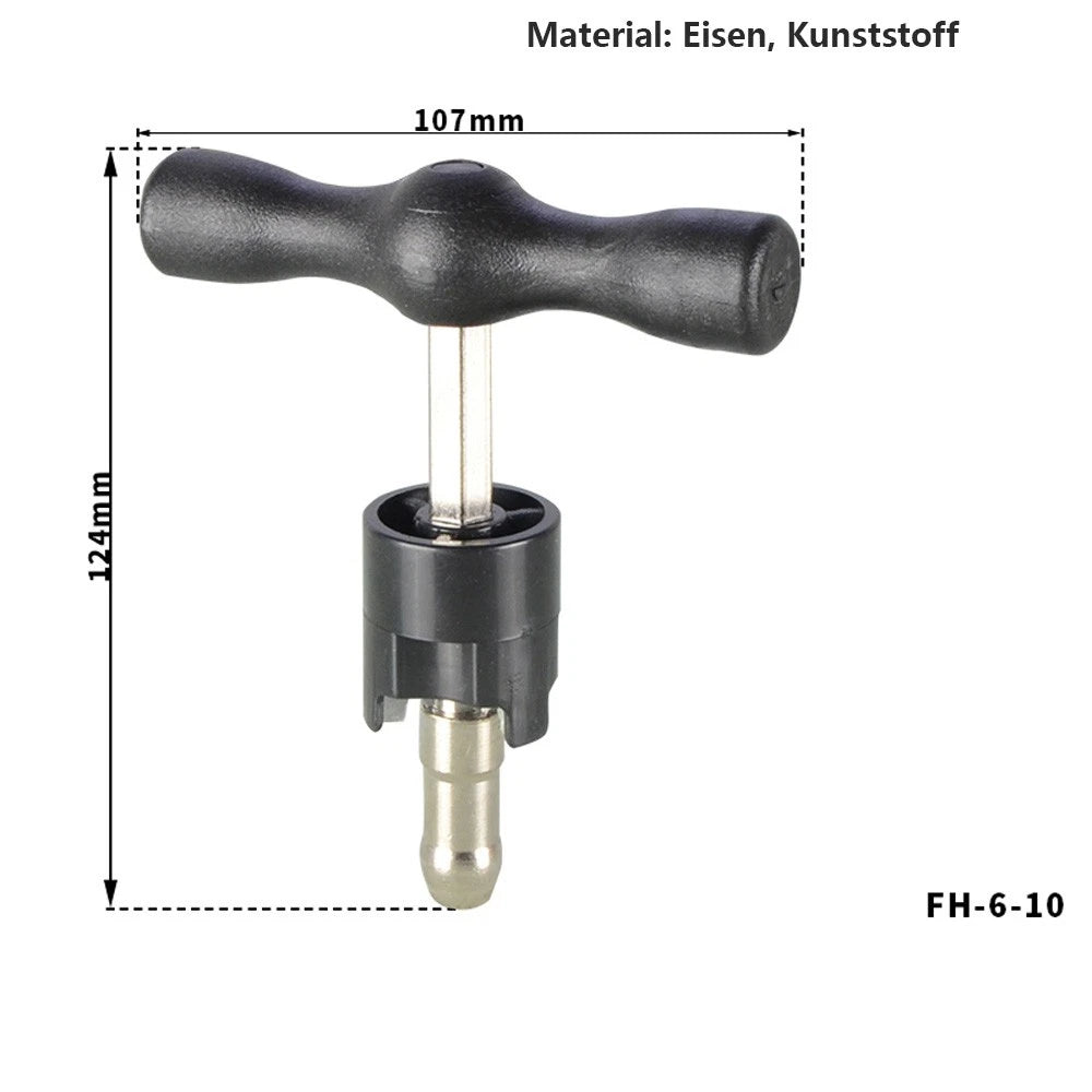 Manual Copper Pipe Tube Expander Hand Expanding Plumbing Pipe Calibration Tool