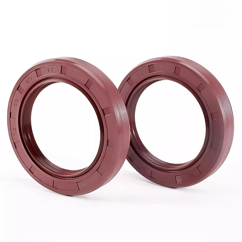 TC/TG Dual Lip FKM Oil Seal — Metric Rotary Shaft Sealing Ring, ID 25–50mm