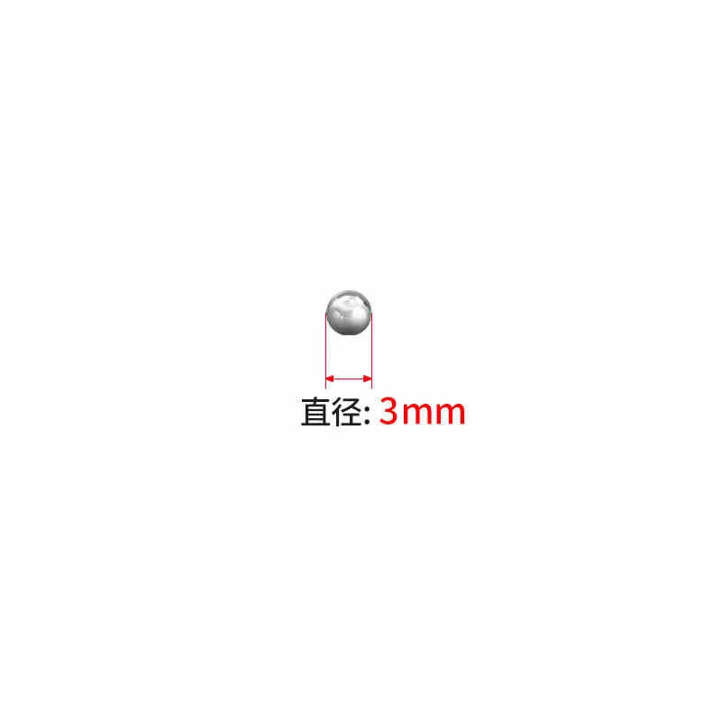 Chrome Stainless Steel Ball Bearings Diameters 1/1.5/2/3/4/4.5/5/6/7/8/9/10mm
