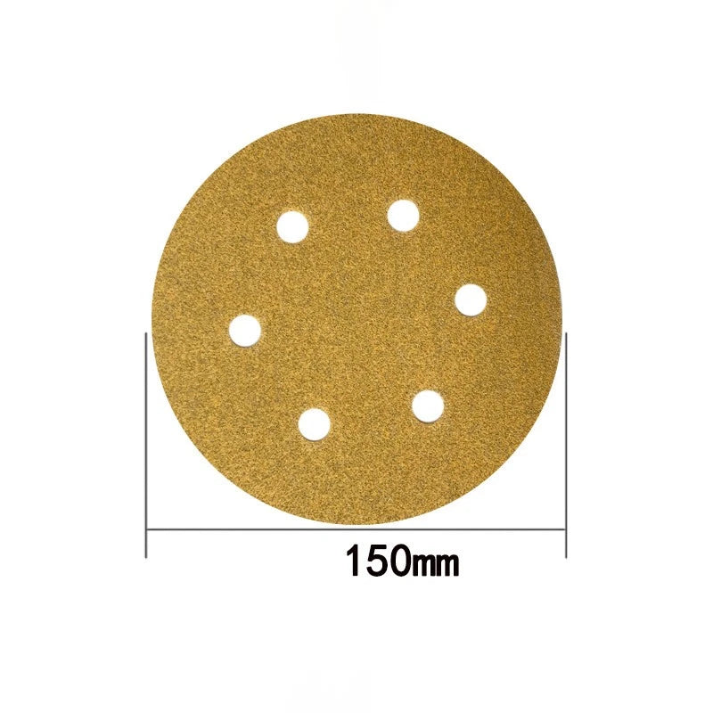 150mm 6" Sanding Discs Wet & Dry Orbital Sandpaper Pads Hook Loop 60- 10000 Grit