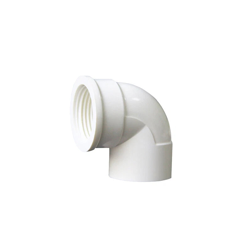 White PVC 20mm ID Pressure Pipe Fittings Metric Solvent Weld Various Parts