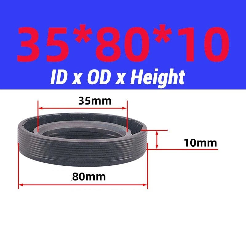 Oil Seal Metric Size Rotary Shaft Seal ID 8-38 mm TC FB Skeleton Oil Seal Rings