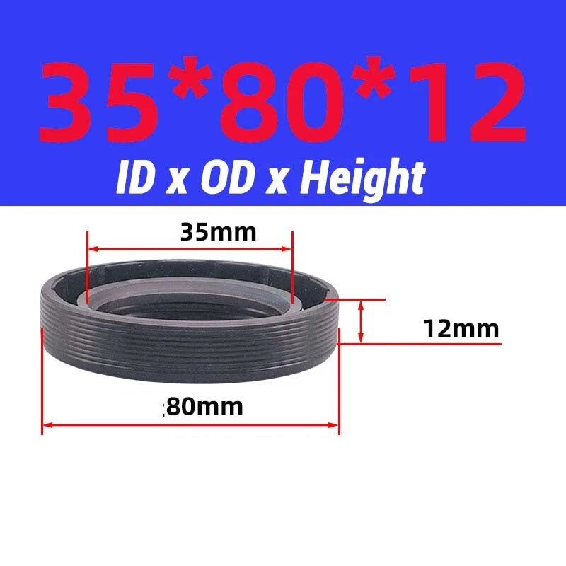 Oil Seal Metric Size Rotary Shaft Seal ID 8-38 mm TC FB Skeleton Oil Seal Rings