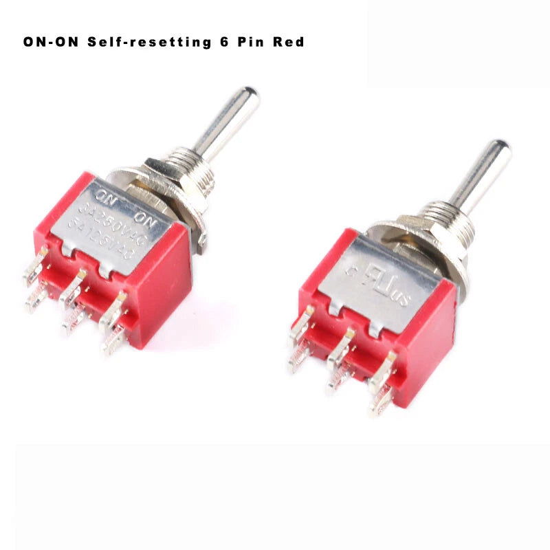 Mini Toggle Switch ON-ON ON-OFF-ON 3 6 9 12 Pin – Dashboard & Model Railway