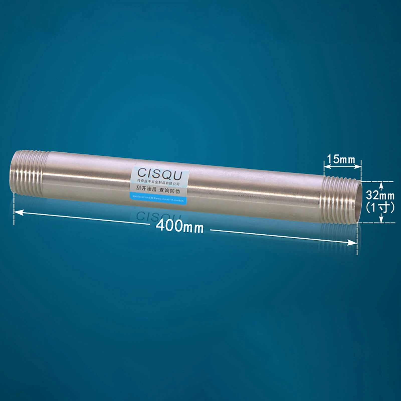 Stainless Steel 201 Male Thread Weld Nipple 1/2" 3/4" 1" | 100–500mm Pipe Fitting