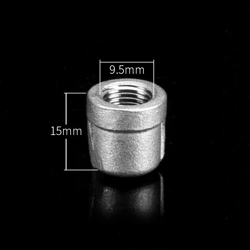 304 Stainless Steel BSP Pipe Plug & Cap Fittings — Male Plugs & Female Blanking Caps