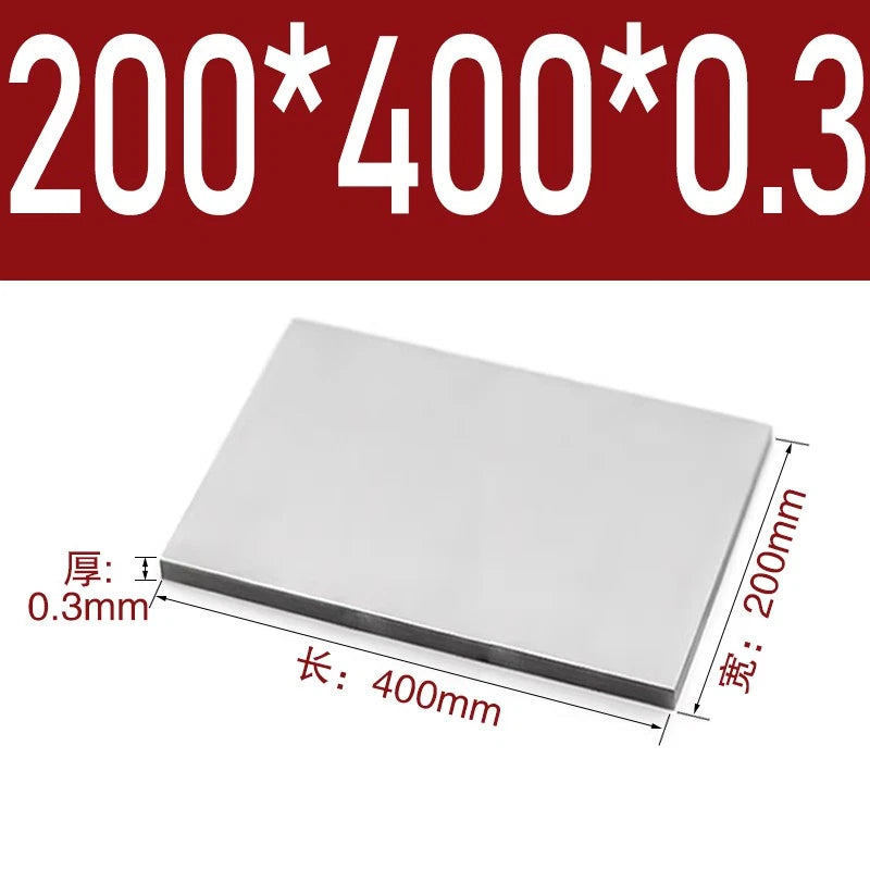 304 Stainless Steel Sheet Plate 0.3mm 0.5mm 0.8mm 1mm 2mm 3mm 4mm 5mm Thick