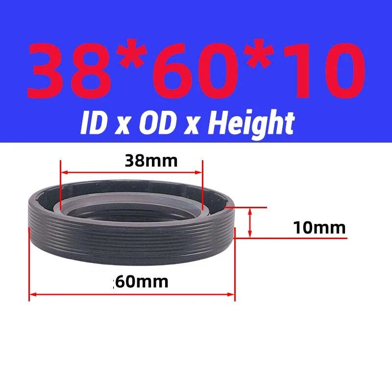 Oil Seal Metric Size Rotary Shaft Seal ID 8-38 mm TC FB Skeleton Oil Seal Rings