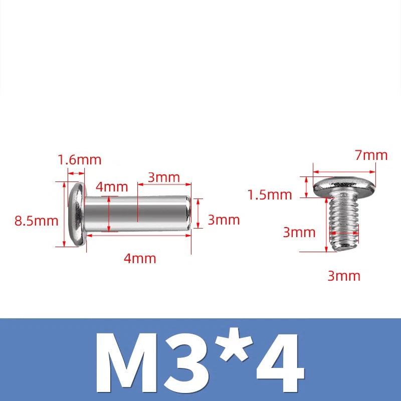 Socket Cap Head Screws 304 Stainless Steel — M2 M3 M4 M5 M6 M8 Hex Allen Bolt