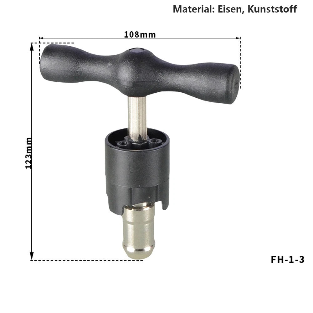 Manual Copper Pipe Tube Expander Hand Expanding Plumbing Pipe Calibration Tool