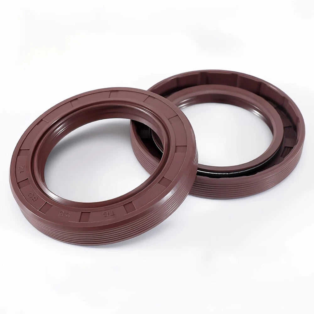 TC/TG Dual Lip FKM Oil Seal — Metric Rotary Shaft Sealing Ring, ID 25–50mm