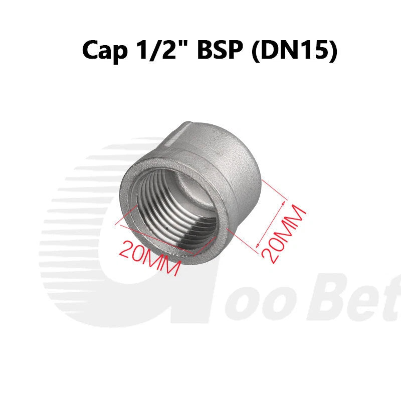 BSP Threaded Stainless Steel Pipe Fittings 304 — Elbow, Tee, Nipple, Socket & More