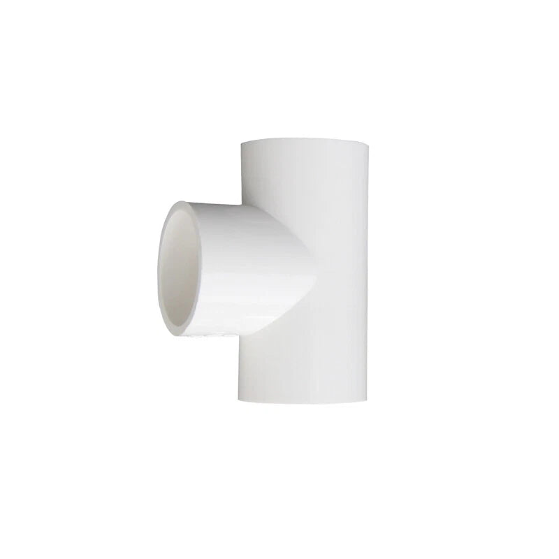 White PVC 20mm ID Pressure Pipe Fittings Metric Solvent Weld Various Parts