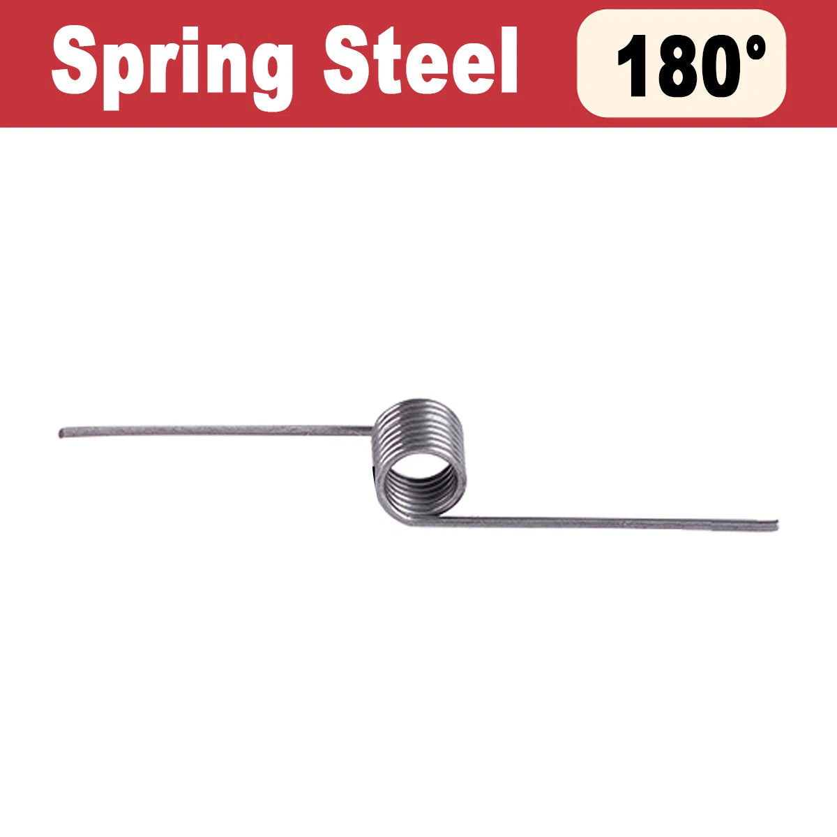 Torsion Spring (pack of 10), 2mm wire diameter, 10mm - 20mm OD, Right spring