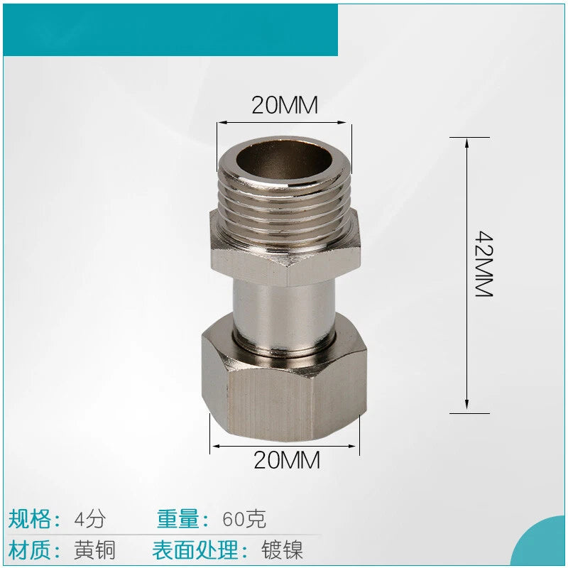 1/2" Brass BSP T-Piece Tee Connector — 3-Way Pipe Fitting Adapter