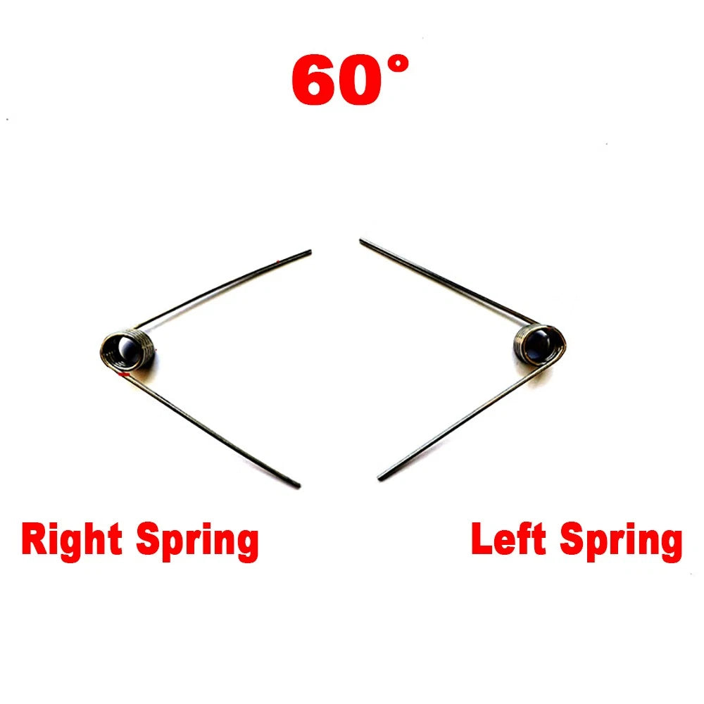 304Stainless Steel Small Torsion Spring 0.8mm Torsional Spring Gear Lever Spring