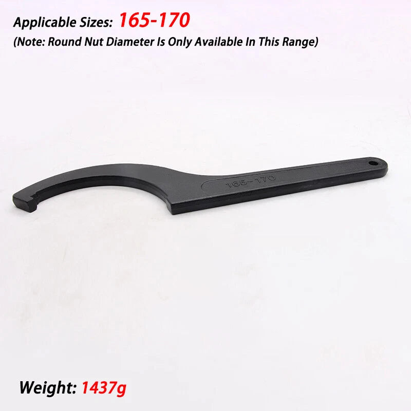 Hook Wrench C Spanner 22mm-320mm Repair Tool Motorcycle Bike Steering Suspension