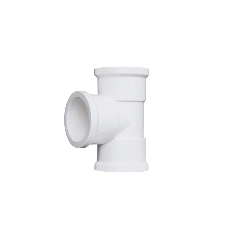 White PVC 20mm ID Pressure Pipe Fittings Metric Solvent Weld Various Parts