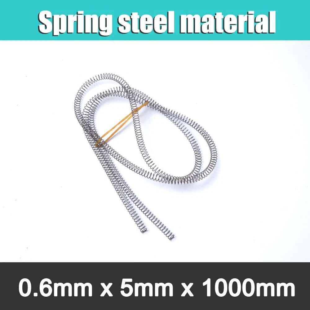 1000mm length Spring Stee Wire 0.3mm-6mm ,OD 6mm-60mm Compression Spring 1 Meter