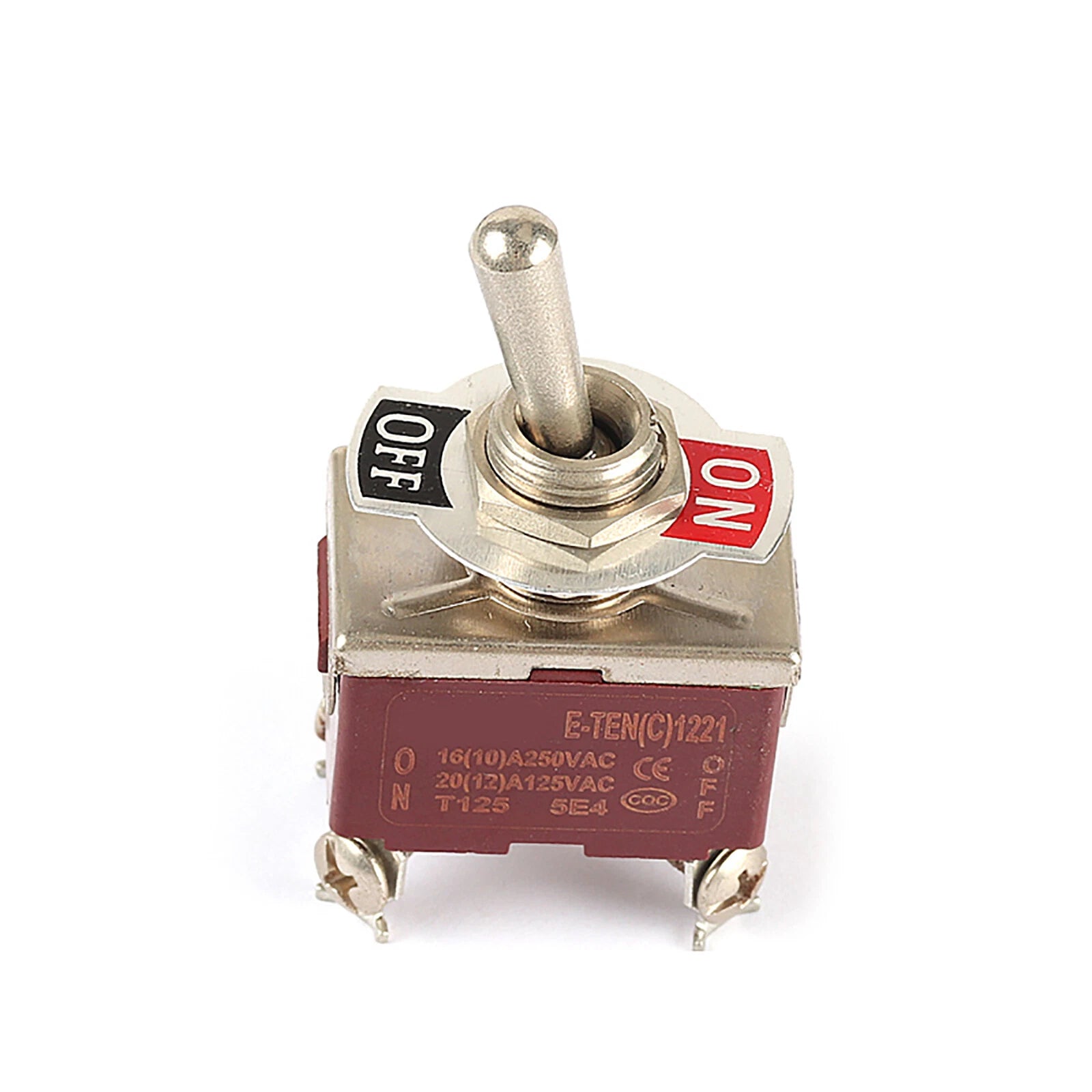 Heavy Duty Toggle Switch — 2 to 12 Position SPST/DPDT, 15A–25A, ON-OFF & ON-OFF-ON