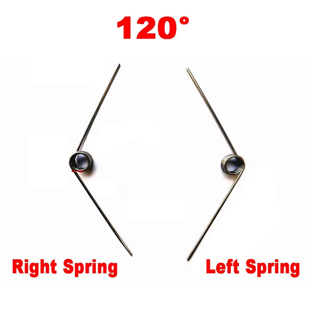 304Stainless Steel Small Torsion Spring 0.8mm Torsional Spring Gear Lever Spring