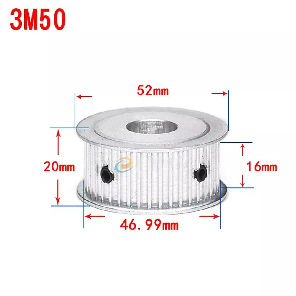 HTD 3M Timing Belt Pulley, for 15mm Wide, Bore 4-25mm, 12-120T, CNC, 3D Printer