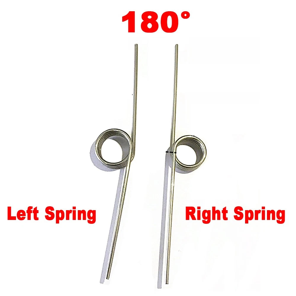 304Stainless Steel Small Torsion Spring 0.8mm Torsional Spring Gear Lever Spring