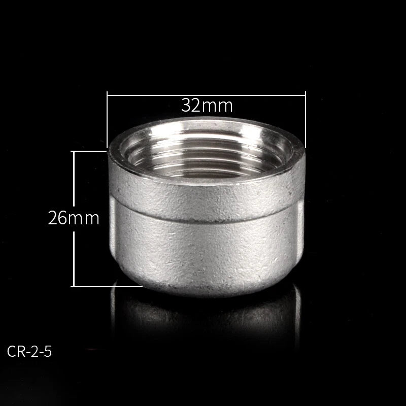 304 Stainless Steel BSP Pipe Plug & Cap Fittings — Male Plugs & Female Blanking Caps