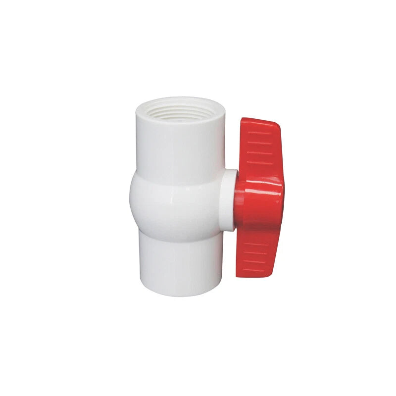 1 2" White PVC Imperial BSP Threaded Pressure Pipe Fittings Ponds Pools Aquarium