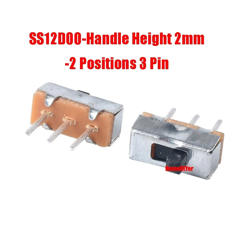 Miniature Slide Switch SS SK Series — 2/3 Position, 3–8 Pin Toggle Switches