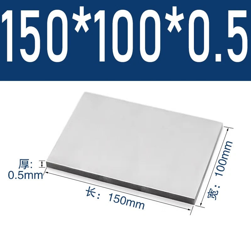 304 Stainless Steel Sheet Plate 0.3mm 0.5mm 0.8mm 1mm 2mm 3mm 4mm 5mm Thick