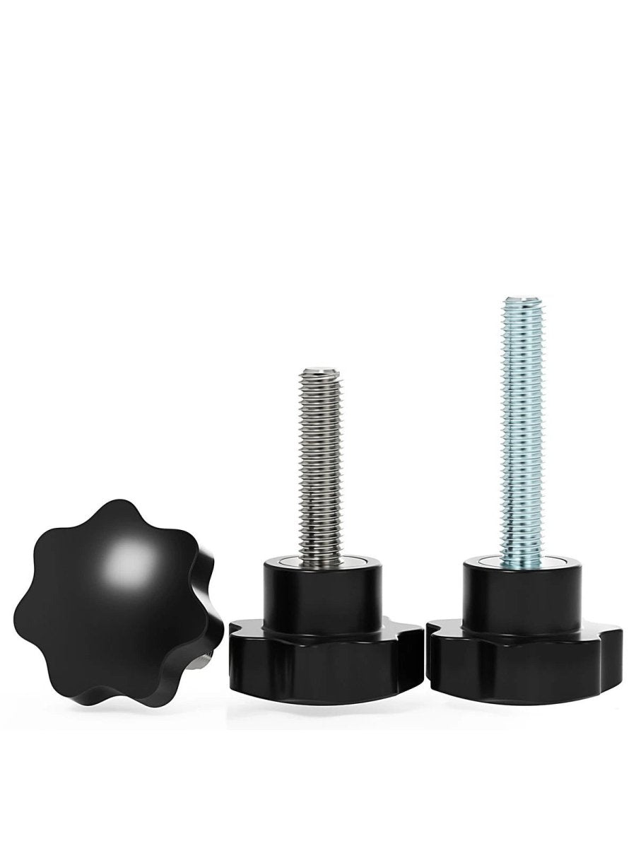 Star Bakelite Thumb Screws – Hand Clamping Knob Bolts, Stainless Steel Thread M3 to M12 - HomeDIYer