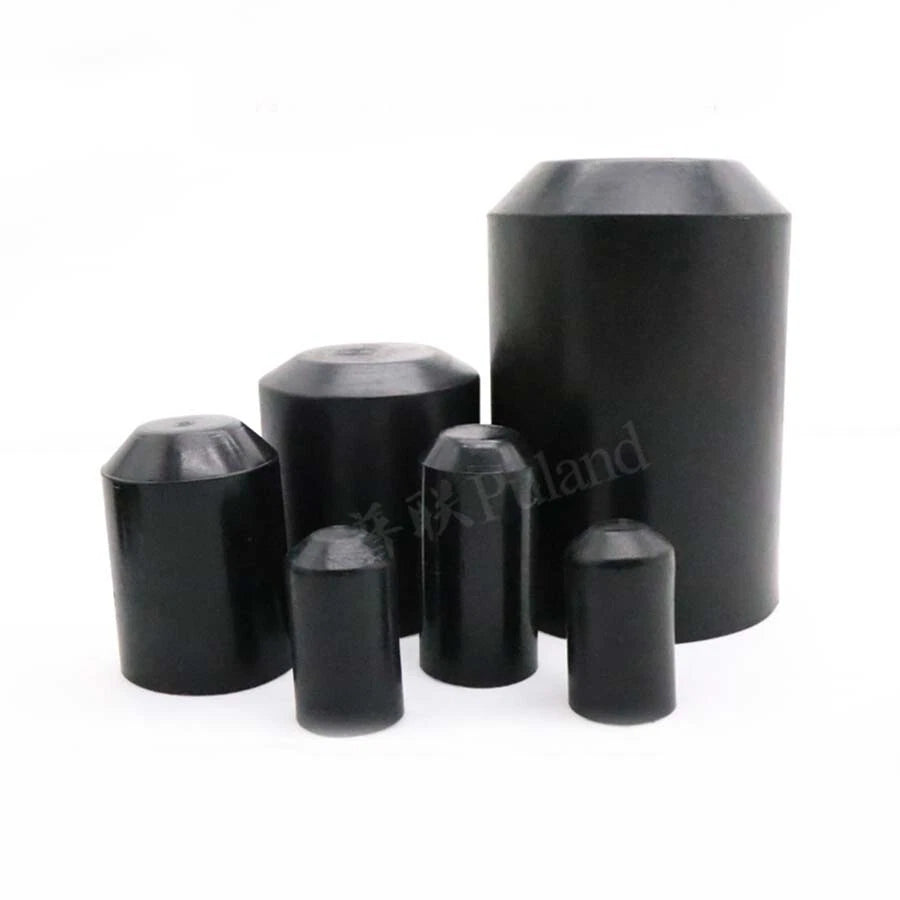 Adhesive Glue-Lined Heat Shrink End Caps — 8mm to 65mm, Black Red Green